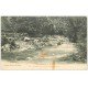 carte postale ancienne 48 GORGES DU TARN. Passage d'un Rapide après les Vignes vers 1900