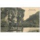 carte postale ancienne 48 GORGES DU TARN. Sortie des Détroits. Passeurs en barges 1913