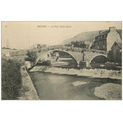 carte postale ancienne 48 MENDE. Le Pont Notre-Dame