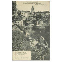 48 SAINTE-CHELY-D'APCHER. Donjon Quartier le Château. Garçon au premier plan