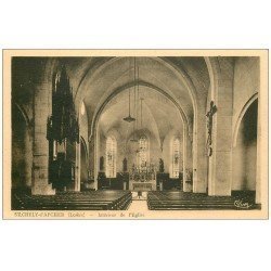 carte postale ancienne 48 SAINTE-CHELY-D'APCHER. Eglise