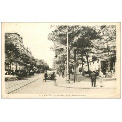 carte postale ancienne 49 ANGERS. Boulevard du Maréchal Foch