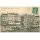 carte postale ancienne 49 ANGERS. Hôtel des Postes Place du Ralliement 1908 vespasiennes