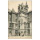 carte postale ancienne 49 ANGERS. Hôtel Pince. Verso Publicité Pétrole Hahn + tampons animaux