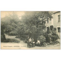 carte postale ancienne 49 ANGERS. Le Jardin Ecole Freppel