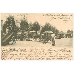 carte postale ancienne 49 ANGERS. Marché Bute du Pélican 1902