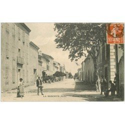 carte postale ancienne 11 LA REDORTE. Avenue Victor Hugo 1911