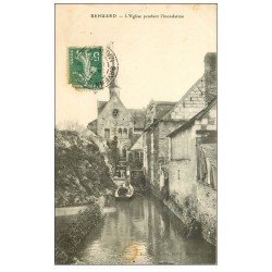 49 BEHUARD. L'Eglise pendant l'inondation 1911