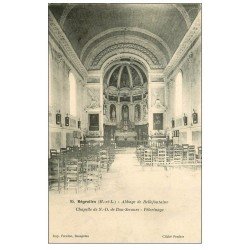 carte postale ancienne 49 BREGOLLES. Chapelle Abbaye Bellefontaine