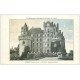 carte postale ancienne 49 BRISSAC. Le Château. Carte explicative