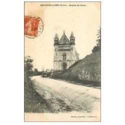 carte postale ancienne 49 CHALONNES-SUR-LOIRE. Chapelle des Usines 1916