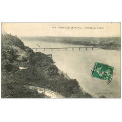 carte postale ancienne 49 CHAMPTOCEAUX. La Loire 1912