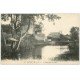 carte postale ancienne 49 CHANDE. Etang près la Gare et Château d'eau 1921