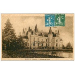 carte postale ancienne 49 CHEMILLE. Château de l'Echo 1936