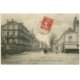 carte postale ancienne 49 CHOLET. Boulevard Gustave Richard 1908. Epicerie de Paris et Dentiste au deuxième