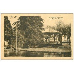 carte postale ancienne 49 CHOLET. Mail et Kiosque