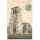 carte postale ancienne 02 CHAUNY. Eglise Saint-Martin 1906