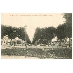 carte postale ancienne 49 FONTEVRAULT. Promenade