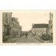 carte postale ancienne 49 HOTELLERIE-DE-FLEE. Voiture ancienne Rue principale