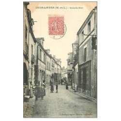49 INGRANDES. Grande-Rue 1905 Epicerie Centrale