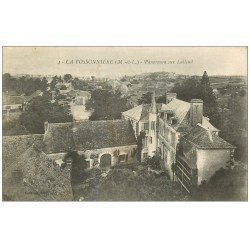 carte postale ancienne 49 LA POSSONNIERE. Panorama sur Lalleud 1916