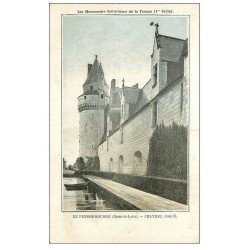 carte postale ancienne 49 LE PLESSIS-BOURRE. Château vers 1900