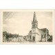 carte postale ancienne 49 MAZE. Place de l'Eglise