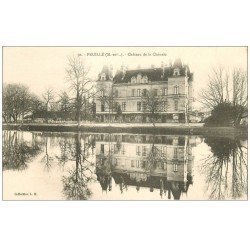 carte postale ancienne 49 PRUILLE. Château de la Chénaie vers 1900