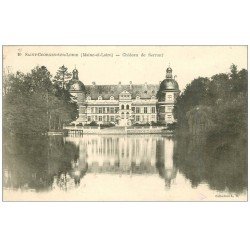 carte postale ancienne 49 SAINT-GEORGES-SUR-LOIRE. Château de Serrant vers 1900
