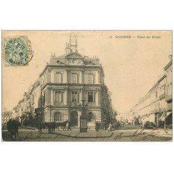 carte postale ancienne 49 SAUMUR. Hôtel des Postes 1905
