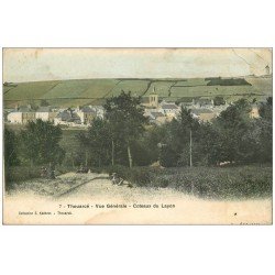 carte postale ancienne 49 THOUARCE. Coteau du Layon 1905 animation