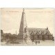 carte postale ancienne 59 ARMENTIERES. Les Halles et Monument aux Morts