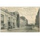 carte postale ancienne 59 ARMENTIERES. Rue de la Gare 1906