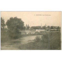 carte postale ancienne 59 BERGUES. Les Fortifications 1915