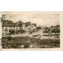 carte postale ancienne 59 BRAY-DUNES. Les Tennis Rue des Cigognes 1932