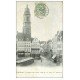 carte postale ancienne 59 CAMBRAI. Grand Place rue Saint-mazrtin 1908 Boucherie