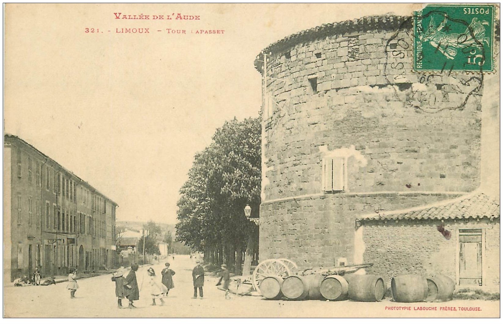 11 LIMOUX. Tour Lapasset 1911