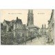 carte postale ancienne 59 CAMBRAI. Ruines et Soldats Rue de Noyon 1919. Edition la Pensée