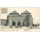 carte postale ancienne 59 DOUAI. La Porte Notre-Dame 1903 animée