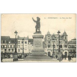 59 DUNKERQUE. Lot 5 Cpa. Cinéma Place Jean-Bart, Petit Pont Palais Justice, Barques Pêcheurs, Hôpital, Port