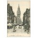 carte postale ancienne 59 DUNKERQUE. Tramway Rue de l'Eglise