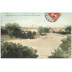carte postale ancienne 59 FOURMIES. Place Carnot 1909