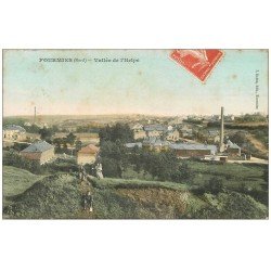 59 FOURMIES. Vallée de l'Helpe 1909 belle animation