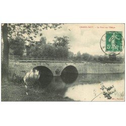 carte postale ancienne 59 GRAND-FAYT. Le Pont sur l'Helpe