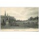 carte postale ancienne 59 HONDSCHOOTE. La Grand Place 1916 Kiosque à Musiques. Veloce Club à la Demi-Lune