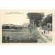 carte postale ancienne 11 MOUSSOULENS. Avenue de Pezens