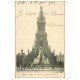 carte postale ancienne 59 LILLE. Eglise Saint-Michel et Monument Pasteur 1903 animation