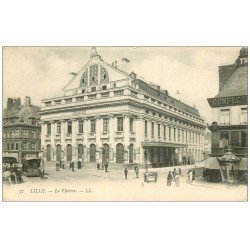 carte postale ancienne 59 LILLE. Le Théâtre