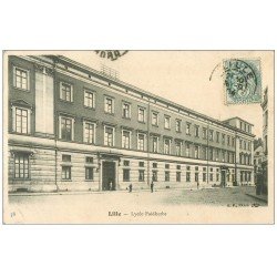 carte postale ancienne 59 LILLE. Lycée Faidherbe 1904