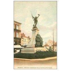 carte postale ancienne 59 MAUBEUGE. Monument Victoire de Wattignies 1907